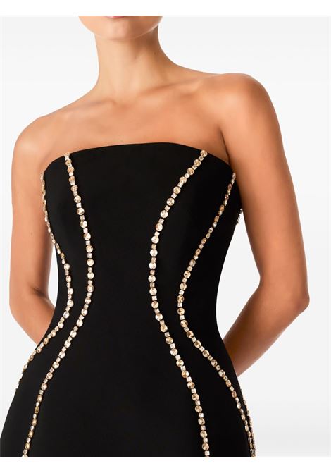 Black lovebug crystal-embellished mini dress Jenny Packham - women JENNY PACKHAM | JPEX3062033